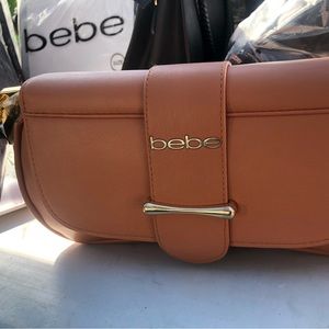 NEW be be Cross body bag  color orange
